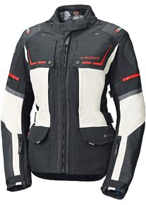 Held Karakum Top, textieljas Gore-Tex dames , kleur: lichtgrijs/zwart , maat: L