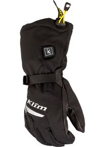 Klim Resistor HTD Gauntlet, handschoenen Gore-Tex verwarmd , kleur: zwart , maat: XL