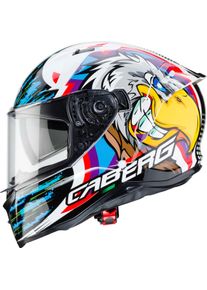 CABERG Avalon Hawk, integraalhelm , kleur: Wit/Zwart/Blauw/Rood/Geel , maat: XL