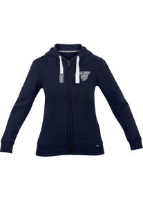 Segura Clint, zip hoodie vrouwen , kleur: Donkerblauw/Wit , maat: T3