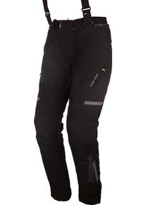 Modeka Baxters, pantalones textiles , color: Negro , tamaño: Larga XL