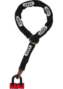 Abus Granit Power XS Black Loop, slotketting , kleur: Zwart/Rood , maat: 120 cm