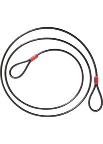 Abus Cobra, staalkabel , kleur: Zwart , maat: 12 mm / 180 cm