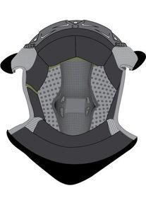 SHARK Evo GT, lining , color: Dark Grey , size: XL