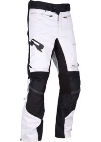 Richa Brutus GTX, textielbroek Gore-Tex , kleur: lichtgrijs/zwart , maat: XL