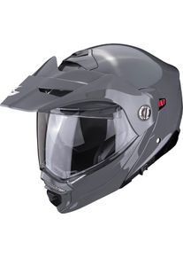 Scorpion ADX-2 Solid, flip up helmet , color: Grey , size: XS
