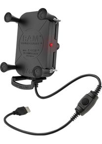 Ram Mount Tough-Charge X-Grip, oplaadhouder , kleur: zwart