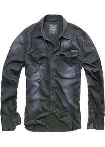 Brandit Hardee, Shirt , kleur: zwart , maat: M