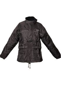 Modeka 8023, giacca antipioggia , colore: Nero , dimensione: XXL