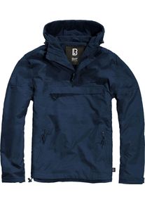 Brandit Windbreaker, textieljas , kleur: blauw , maat: L