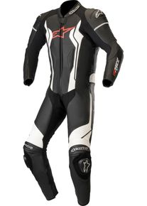 Alpinestars GP Force, skórzany garnitur 1szt. , kolor: czarny/biały , rozmiar: 52