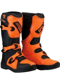 Moose Racing M1.3, boots youth , color: Black/Orange , size: 3 US