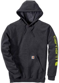 Carhartt Logo, hoodie , kleur: donkergrijs , maat: M