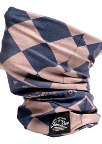 John Doe Tiger JDM, multifunctional headwear , color: Dark Blue/Beige , size: One Size
