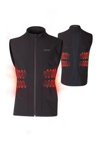 Lenz Heat Vest 1.0, gilet chauffant pour femmes , couleur: Noir , taille: XS
