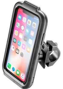 cellularline Interphone ICase for IPhone X, porte-smartphone , couleur: Noir