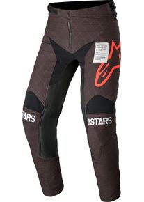 Alpinestars Racer Tech San Diego, stoffen broek kinderen , kleur: zwart/grijs/rood , maat: 24