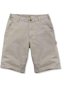 Carhartt Rigby Dungaree, cargoshorts , kleur: beige , maat: W34