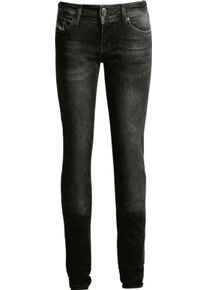 John Doe Betty High XTM, jeans vrouwen , kleur: zwart , maat: 32/32