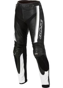 B&uuml;se B&uuml;se Mille, sk&oacute;rzane spodnie , kolor: Czarny/Biały/Szary , rozmiar: 46