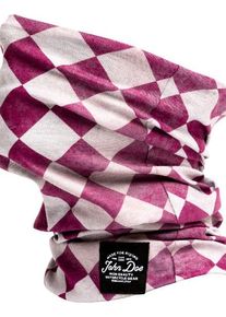 John Doe Bordeaux Flag, multifunctional headwear , color: Dark Red/White , size: One Size