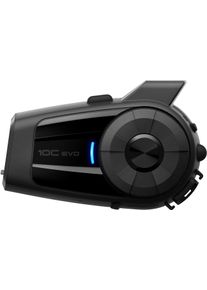 SENA 10C Evo, sistema de comunica&ccedil;&atilde;o , cor: Preto