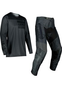 Leatt Ride Kit 3.5 Graphene S22, set broek/trui van textiel , kleur: zwart/donkergrijs , maat: XS