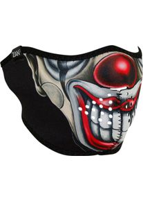 Zan Headgear Chicano, half mask , color: Black/Beige/Grey/Red , size: One Size