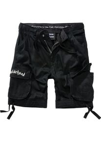 Brandit Motörhead Urban Legend, cargoshorts , kleur: Zwart/Wit , maat: XXL