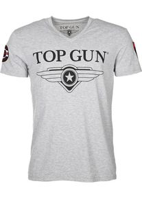 Top Gun Stormy, T-shirt , kleur: grijs , maat: S