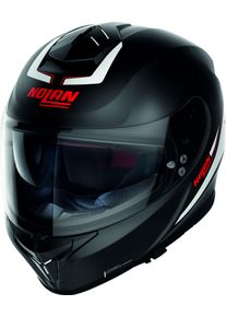 Nolan N80-8 Staple N-Com, full face helmet , color: Matt-Black/White , size: M