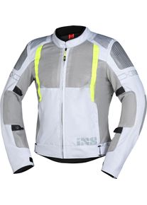 iXS Trigonis-Air, textile jacket , color: Light Grey/Grey/Neon-Yellow , size: 4XL