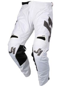 JUST1 J-Force Terra, spodnie tekstylne , kolor: Biały/Szary/Czarny , rozmiar: 32