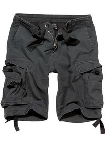 Brandit Vintage, cargoshorts , kleur: zwart , maat: M
