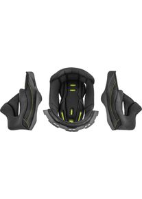 Acerbis Reactive VTR, rivestimento interno/guanciali , colore: Nero/Giallo Fluo , dimensione: XL