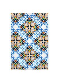 Poster "Mediterrane Fliese" artboxONE Plakater - 18x13 cm