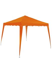 Casaria® Gazebo da giardino Capri arancione 3x3m
