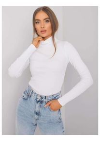 Női garbó csíkos blúz Elisee RUE PARIS fehér