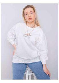 Női plus size blúz MESSINA fehér