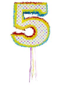 Folat Pinata colorato numero 5