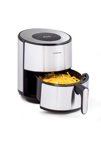 Klarstein Crisp-Pro, forrólevegős fritőz, 1500 W, 4.3 l, rozsdamentes acél