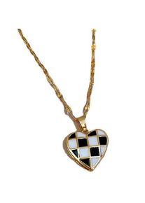 Retro Heart Nyak&eacute;k-Arany KP20455