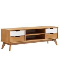 Casaria® Mobile TV Borneo naturale 140x42x40cm