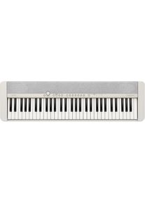 Casio Keyboard »Piano-Keyboard, Ct-s1wesp«, Ideal Für Piano-Einsteiger Und Klanggourmets weiß, Keyboard mit 61 anschlagdynamischen Tasten in...