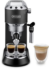 De'Longhi De'longhi Siebträgermaschine »Dedica Style Ec 685.B«, 1350 Watt, 15 Bar schwarz, Flow Stop Funktion zum Programmieren der Tassenfüllmenge