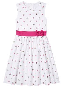 Turi Landhaus Trachtenkleid, Baby, Mit Schleife weiß, Größe 80 - N-Gr, Angenehme Baumwollqualität