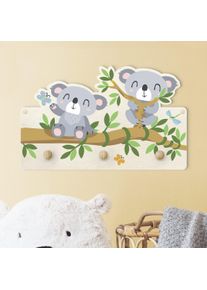 Kindergarderobe Holz Koala Set