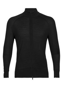 Icebreaker Bluza rozpinana sportowa 'ZoneKnit' dla mężczyzn czarny Rozmiar S