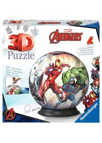 3D Puzzle | 72 Piece Marvel Avengers 3D Puzzles | Marvel Avengers | From age 6 + 3D Puzzle Balls