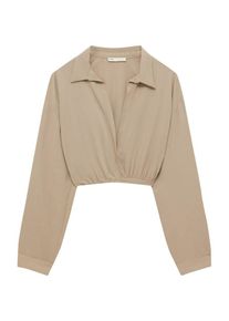 Pull&Bear Pull&Bear Dames Blouse lichtbruin XS